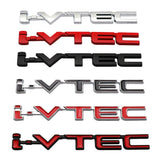 Car Body Side Emblem Rear Trunk Badge Sticker I-VTEC Logo for Honda Civic Fit Accord Jazz CRV Crosstour City Jade HRV Pilot CRZ