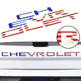 Chevrolet ABS Letter Car Rear Sticker Auto Trunk Emblem Badge Decal