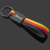 Audi Q3 Q5 Q7 Q2L Q5L SQ3 SQ5 SQ7 Car Logo Metal Key Ring Holder Keychain