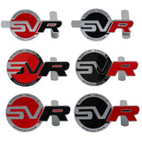 Land Rover SVR Logo Metal Car Front Grille Emblem Badge Rear Sticker Decal
