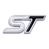 Ford ST Logo Metal Car Rear Sticker Auto Body Side Emblem Badge Decal