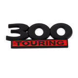 Jeep 300 TOURING Logo Metal Car Fender Side Sticker Rear Emblem Badge Decal