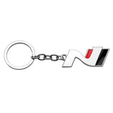 Hyundai N Line Metal Car Key Rings Keychain Pendant