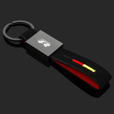 Volkswagen VW R Nylon Webbing Car Keychain Pendant Key Chain Holder