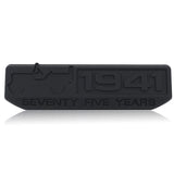 Jeep 1941 Metal Car Body Fender Side Sticker Decal Auto Rear Emblem Badge