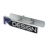 Volvo R Design Logo Metal Car Front Hood Grille Emblem Bagde Sticker Decal