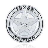 Jeep TEXAS Edition Metal Car Body Side Fender Sticker Decal Auto Trunk Emblem Badge
