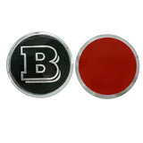 60mm Mercedes Benz Brabus Metal Car Rear Sticker Emblem Badge Decal