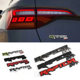 Ford RAPTOR SVT Logo Car Trunk Emblem Badge Auto Body Side Fender Sticker