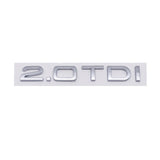 Audi 2.0TDI 3.0TDI 4.0TDI Car Rear Sticker Trunk Emblem Badge Decal