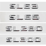 Mercedes Benz SL63 SL65 SL280 SL300 SL320 Car Rear Emblem Badge Sticker