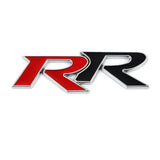 Metal Car Front Hood Grille Decal Trunk Badge RR Logo for Honda Civic Mugen Fit Hornet City Accord Crv Hrv Accessories