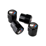 4PCS BMW M Power Car Wheel Tire Valve Caps Tyre Covers