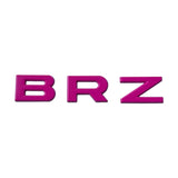 Subaru BRZ Logo Metal Letter Car Rear Sticker Decal Emblem Badge