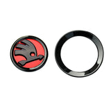 46mm Skoda ABS Car Steering Wheel Sticker