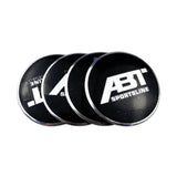 4pcs/set 56mm Volkswagen VW Rline GTI ABT Logo Car Wheel Center Hub Cap Sticker Decal