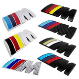 BMW M Power Metal Car Front Grille Emblem Rear Sticker