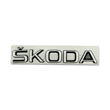 Skoda Metal Car Rear Sticker Trunk Emblem Badge Decal