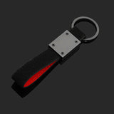 Volkswagen VW R Nylon Webbing Car Keychain Pendant Key Chain Holder