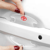 Toyota Car Door Bowl Handle Anti-collision Protective Stickers Scratches Film
