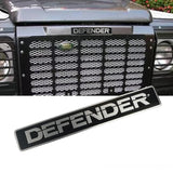 Land Rover Defender Metal Car Front Hood Sticker Decal Rear Emblem Badge