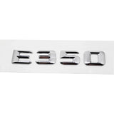 Mercedes Benz E300 E320 E350 E400 E420 E430 E500 E550 Car Rear Stickers Enblem Badge