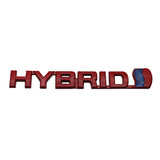 Car Trunk Front Grille Badge Emblem Sticker for Toyota HYBRID Reiz RAV4 Aygo Avensis Auto Whole Body Decal Exterior Accessories