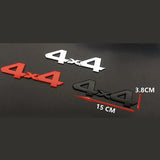 Car Trunk Embelm Sticker for Toyota 4X4 Highlander Land Cruiser Auris Aqua CHR Rav4 Kuga Corlla Camry Exterior Accessories