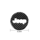 Jeep Grand Cherokee 2011-2020 2012 2013 2015 2016 Carbon Fiber Car Trim Steering Wheel Center Sticker
