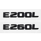 Mercedes Benz E180L E200L E260L E320L E350L E400L Car Rear Sticker Decal Emblem Badge