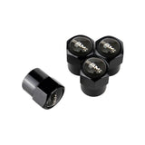 4PCS Mercedes Benz AMG Car Tire Valve Covers Caps