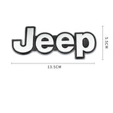 Jeep Metal Car Front Grille Emblem Badge Auto Trunk Sticker Decal