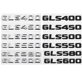 Mercedes Benz GLS400 GLS450 GLS500 GLS550 GLS580 GLS60 Car Rear  Stickers Decal