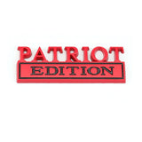 Jeep Patriot Edition Metal Car Front Grille Emblem Badge Auto Rear Sticker Decal