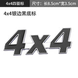 Jeep 4x4 Metal Car Rear Sticker Auto Trunk Emblem Badge Decal