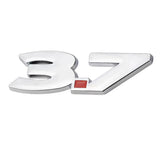 Ford 3.7 5.0 Logo Metal Car Rear Sticker Body Emblem Badge Decal