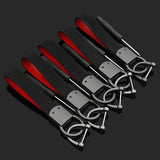 Mercedes Benz AMG Metal Suede Car Keychain Auto Key Ring Pendant