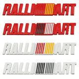 Mitsubishi Ralliart Metal Car Front Grille Emblem Badge Auto Rear Sticker Decal