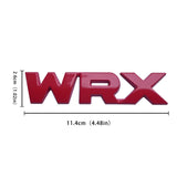 Subaru WRX Logo Metal Car Front Grille Emblem Badge Rear Sticker Decal