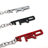 Toyota TRD Logo Metal Car Key Rings Keychain Pendant