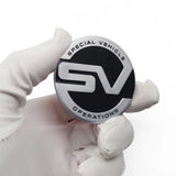 Land Rover SV Logo Metal Car Rear Sticker Emblem Badge Decal