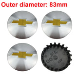 4pcs/set 83mm 22837060 Chevrolet Car Wheel Center Hub Caps Hub Covers