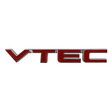 Alloy Car Body Side Rear Trunk Emblem Badge Sticker for I-VTEC VTEC Logo Odyssey CRV FIT Jazz Pilot Civic Accord City Crosstour
