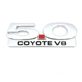 Ford 3.7 5.0 Logo Metal Car Rear Sticker Body Emblem Badge Decal
