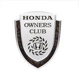 Honda Metal Shield Car Rear Sticker Auto Window Emblem Badge Decal