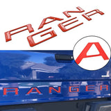 Ford Ranger Logo ABS Car Rear Sticker Trunk Emblem Badge Decal