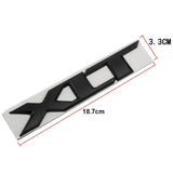 Ford XLT Logo Metal Car Front Grille Emblem Auto Rear Badge Sticker Decal