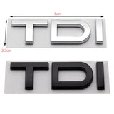 Audi TDI Logo Car Rear Sticker Trunk Emblem Badge Decal