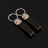 Audi RS Sline PU Leather Car Keychain