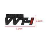 Car Trunk Emblem Sticker for Toyota Dual VVT-i Camry Corolla Yaris Rav4 Chr Auris Avensis Reiz Auto Decal Exterior Accessories